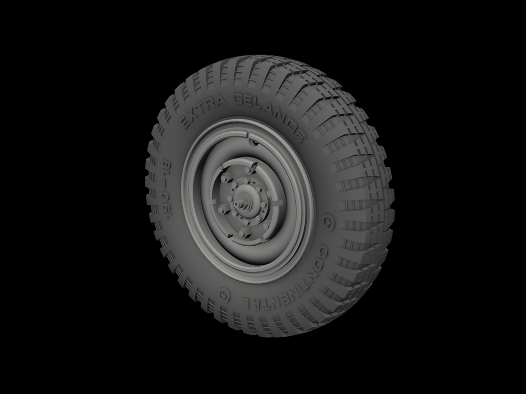 RE35-198 12 wheels Panzer Art 1/35 Road Wheels for MT-LB APC and 2S1 Gvozdika 